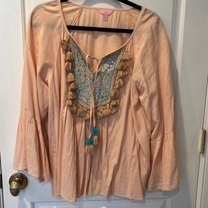 Lily Pulitzer large blouse